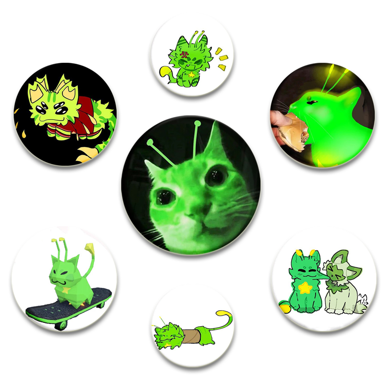 Gaming Console Buttons - 32/44/58mm New Regretevator Gnarpy Brooches Soft