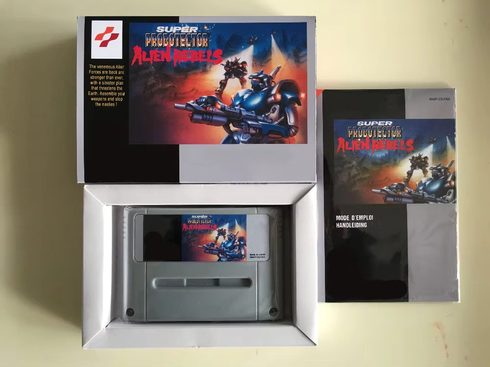 Gaming Console Box - 16Bit Games ** Super Probotector Alien