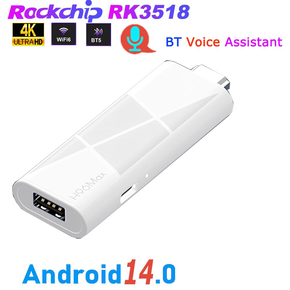 Gaming Console For Android Tv - RK3518 Android 14.0 TV Stick Voice