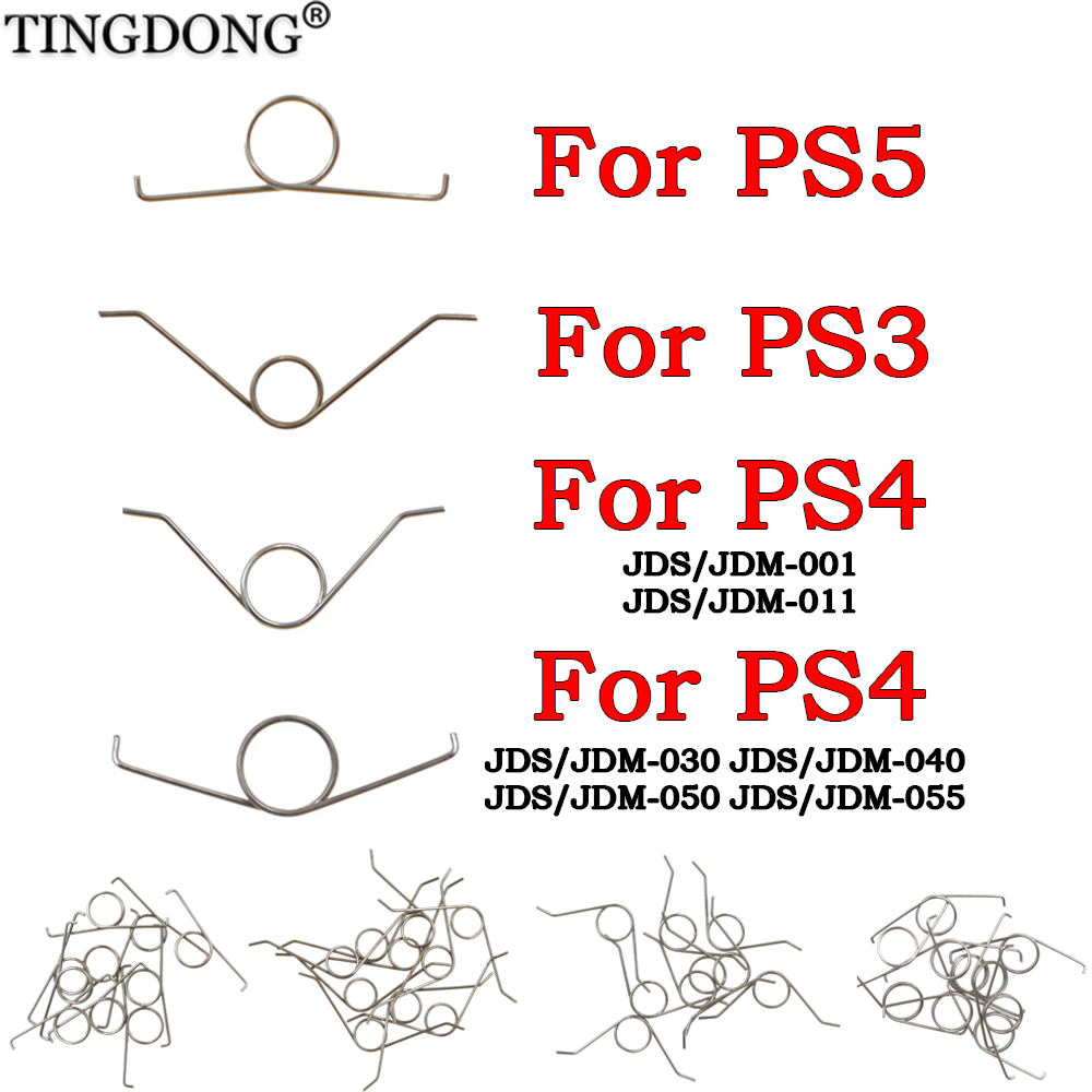 Gaming Console With Tv - 10/20/30/50pcs R2 L2 Trigger Buttons Springs