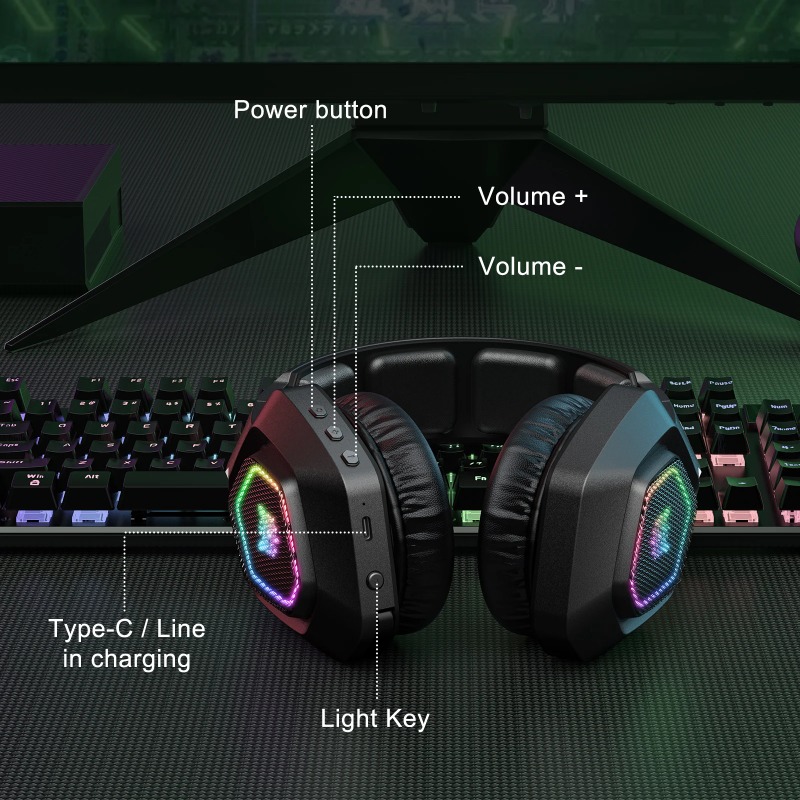 ONIKUMA B100 Wireless Gaming H - đánh giá và giá Gaming Console Apple