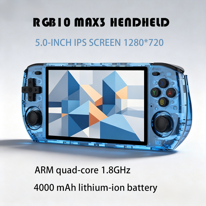 RGB10 MAX3 5.0-Inch IPS Screen - đánh giá và giá Gaming Console Linux