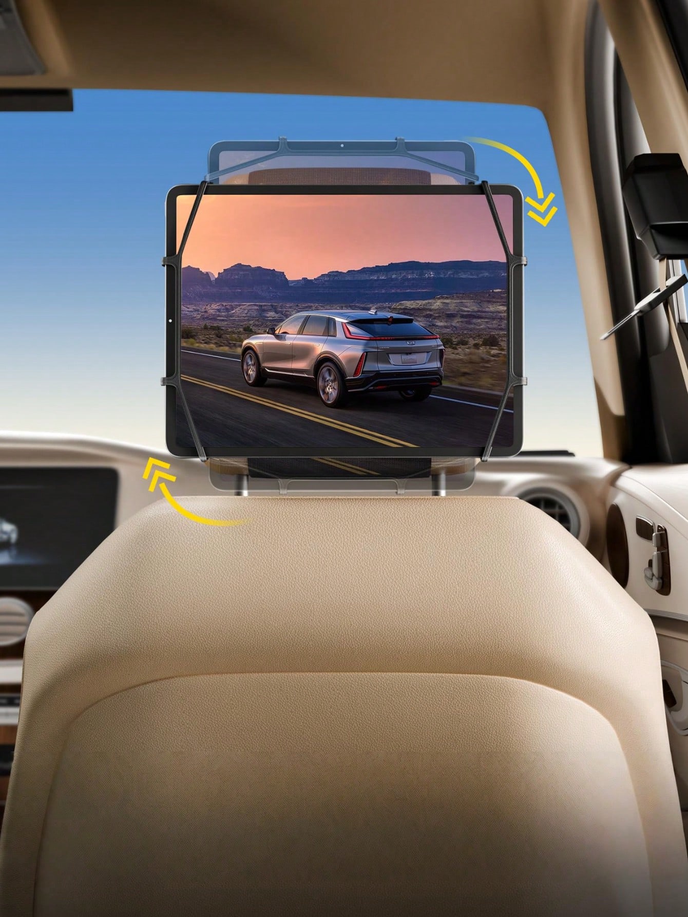 Car Headrest Tablet Holder – 3 - đánh giá và giá Gaming Console In Car