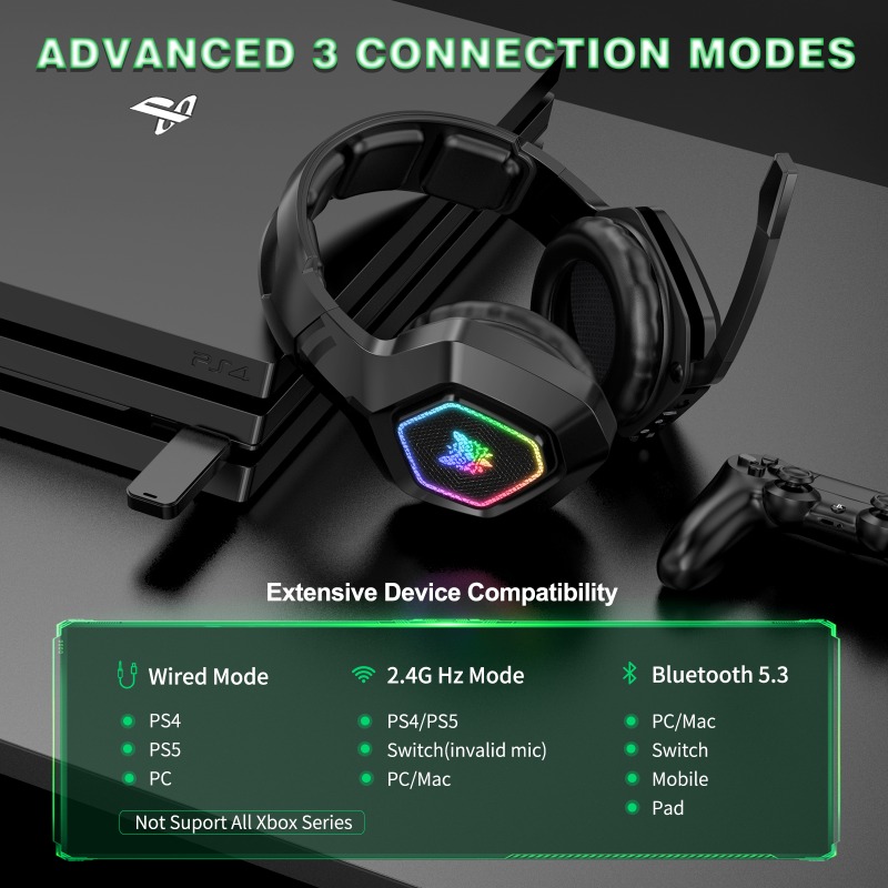ONIKUMA B100 Wireless Gaming H - đánh giá và giá Gaming Console Apple