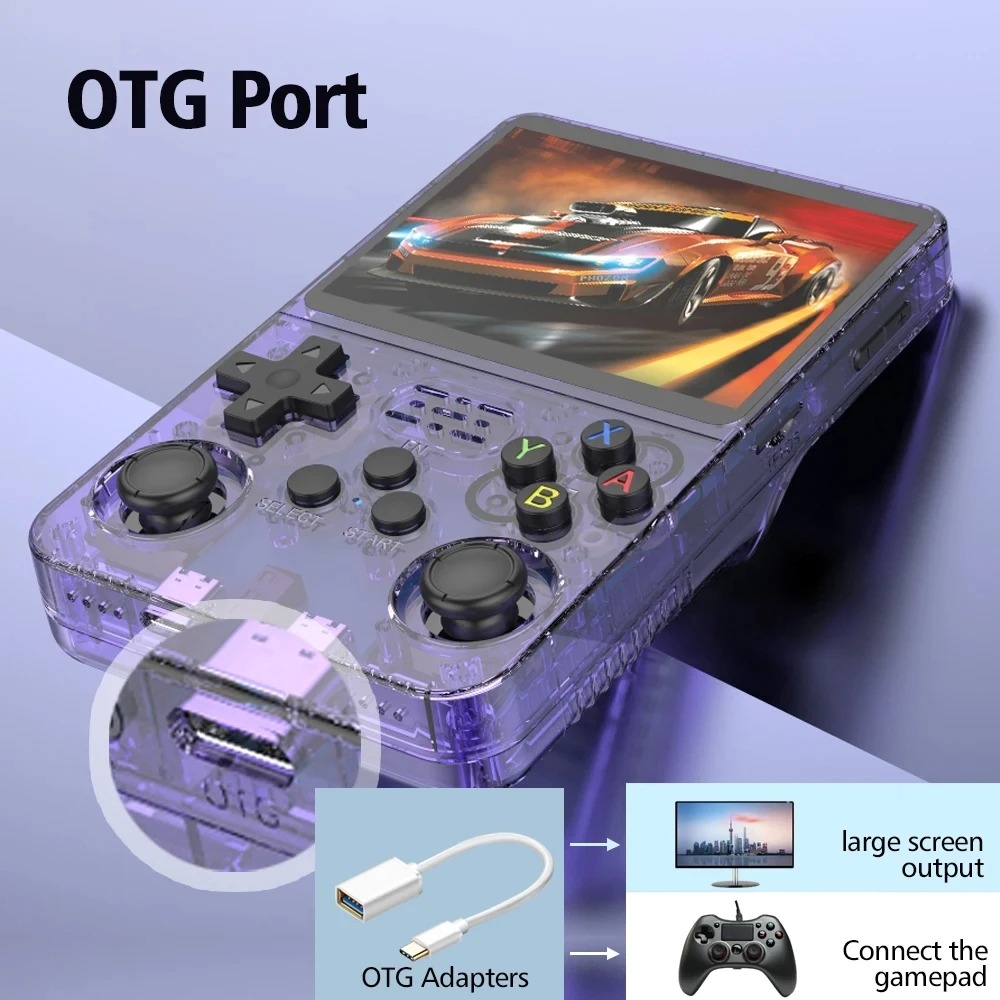 R36s New Handheld Game Console - đánh giá và giá Gaming Console Linux
