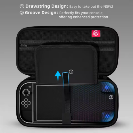 Portable Travel Carrying Case  - đánh giá và giá Gaming Console Nintendo Switch 2