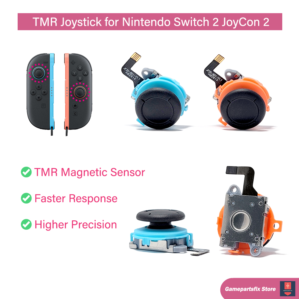 Blue Orange TMR Joystick for N - đánh giá và giá Gaming Console Nintendo Switch 2