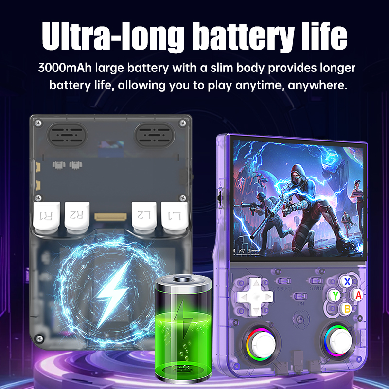 New R36 Ultra X Handheld Retro - đánh giá và giá Gaming Console Linux