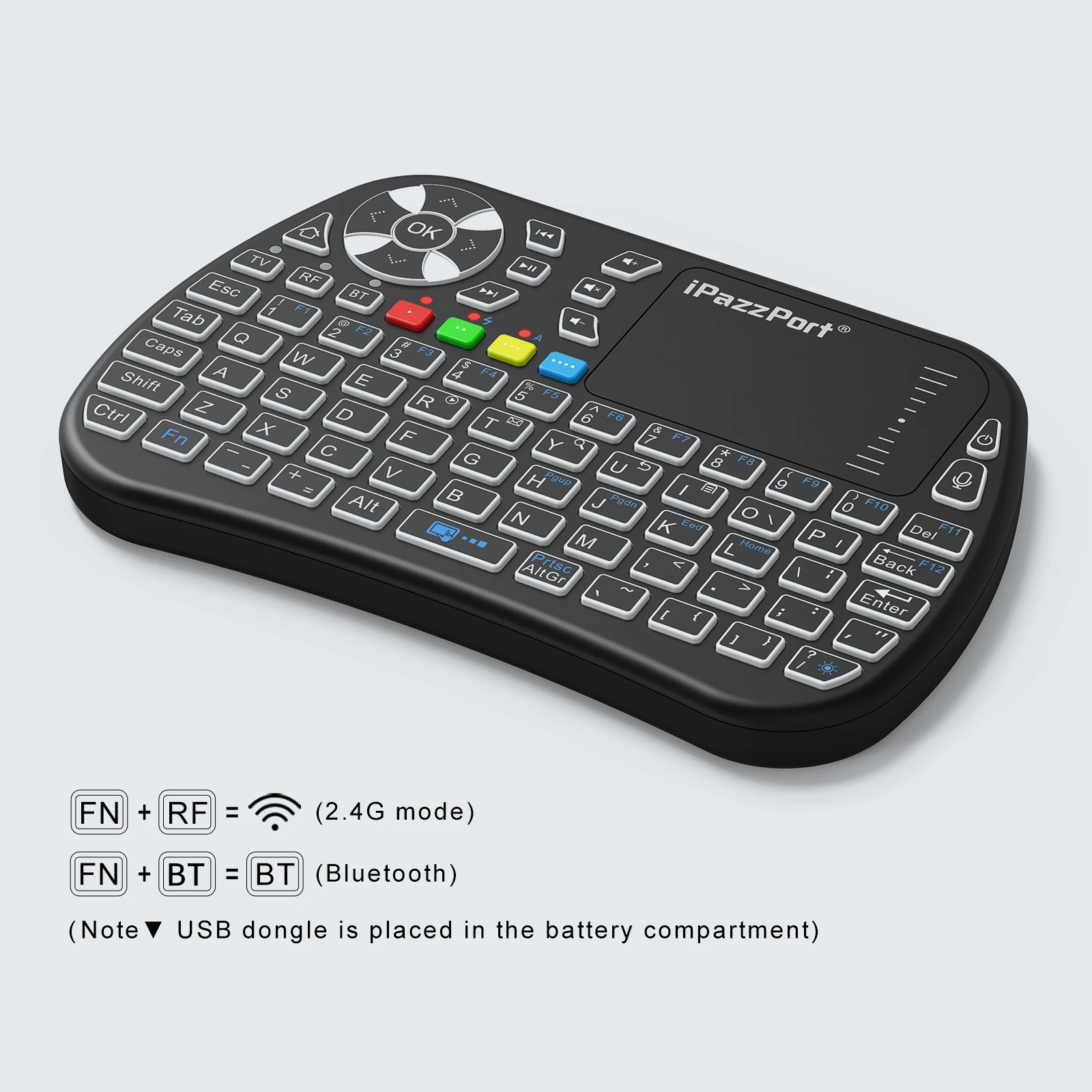 IPazzPort Bluetooth Mini Keybo - đánh giá và giá Gaming Console For Smart Tv