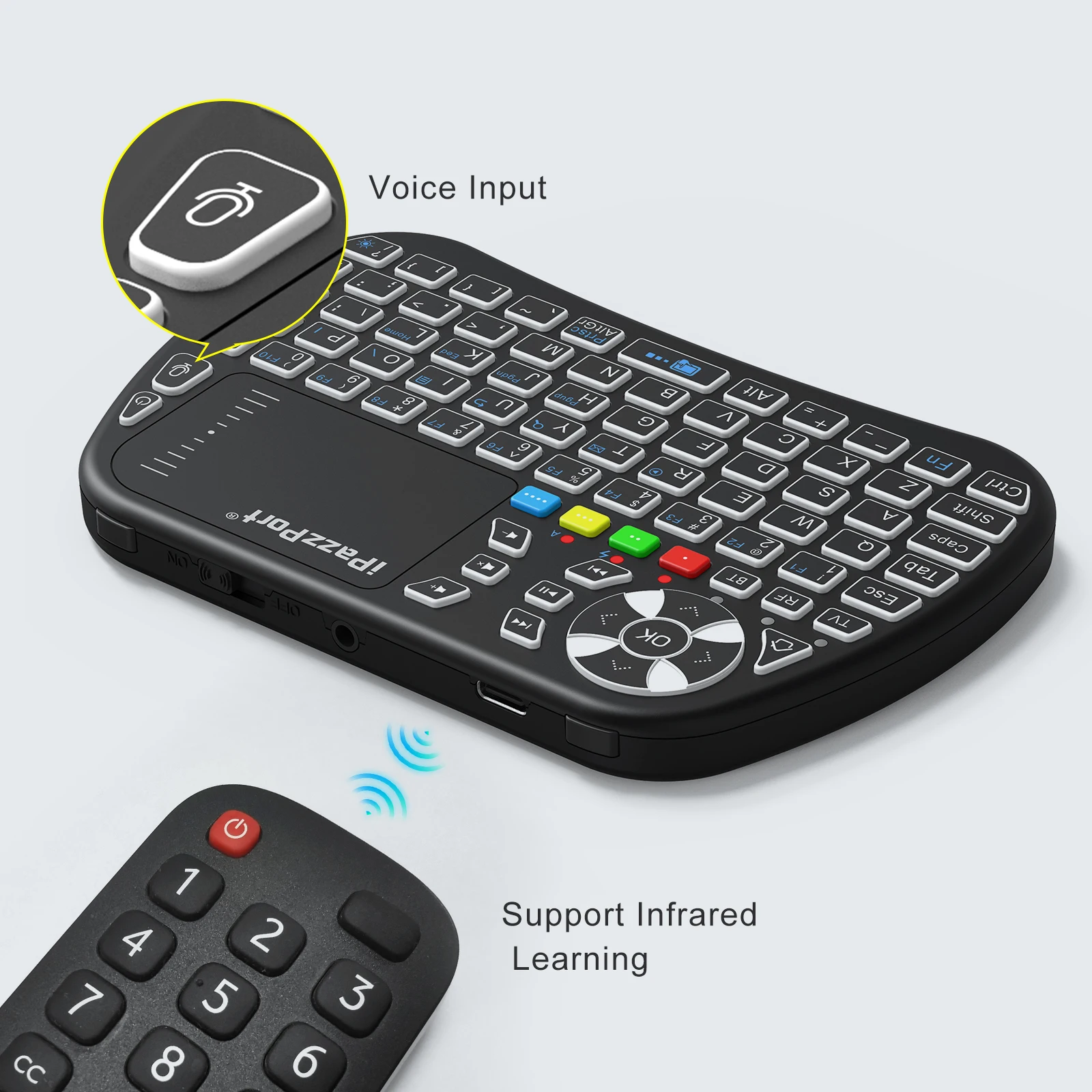 IPazzPort Bluetooth Mini Keybo - đánh giá và giá Gaming Console For Smart Tv