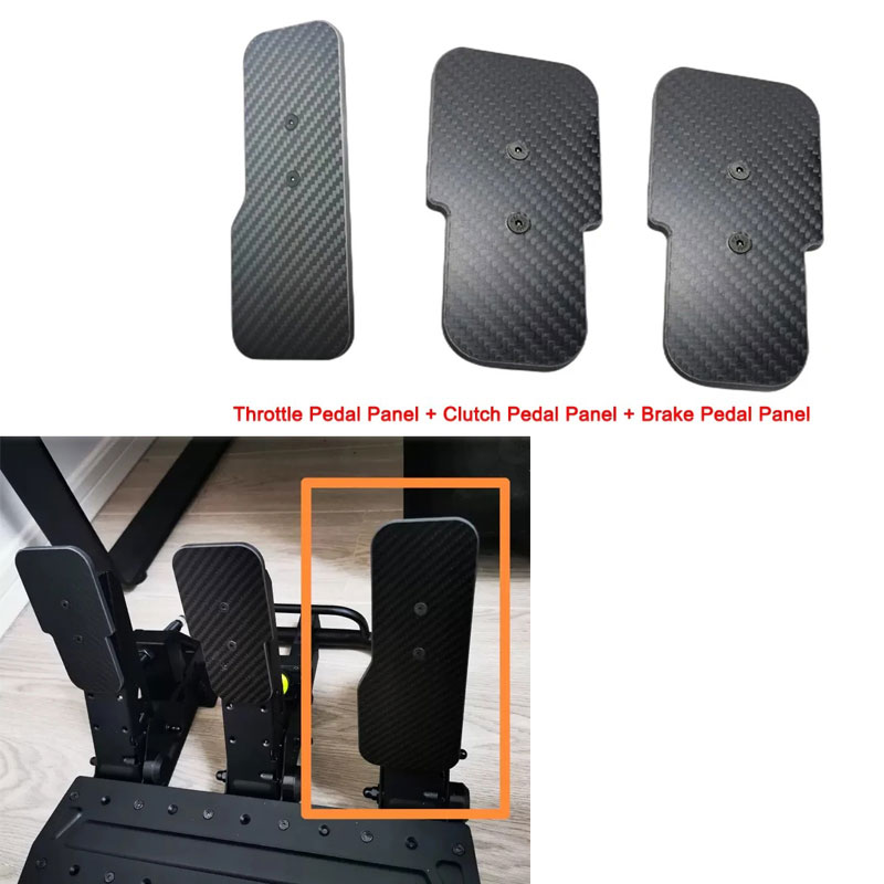 Simulated Racing Game Carbon F - đánh giá và giá Racing Pedal Set