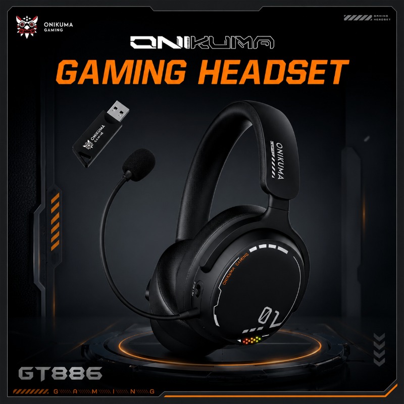 ONIKUMA GT886 Gaming Headset W - đánh giá và giá Gaming Console Apple