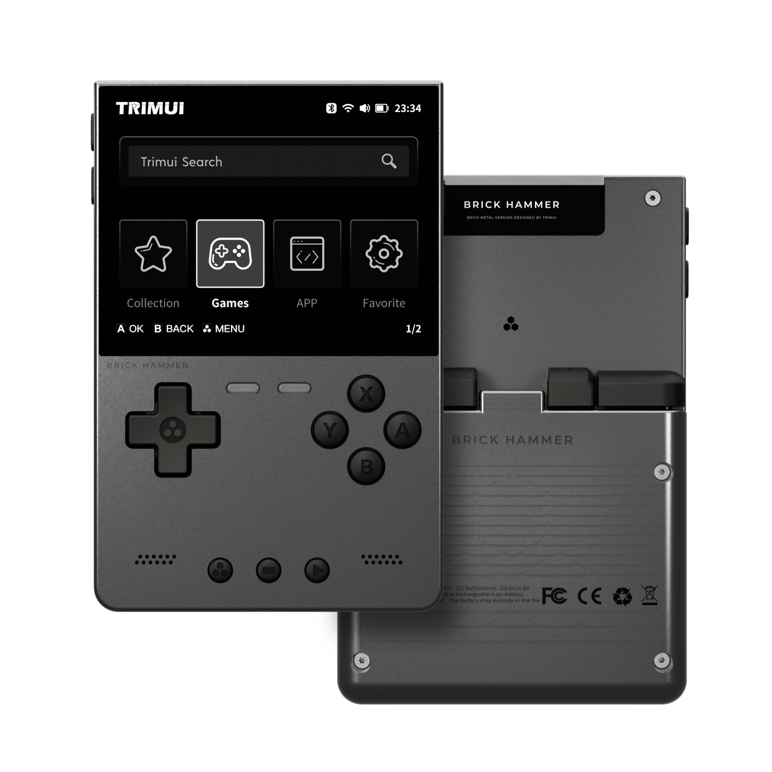 TRIMUI BRICK HAMMER Retro Hand - đánh giá và giá Gaming Console Linux