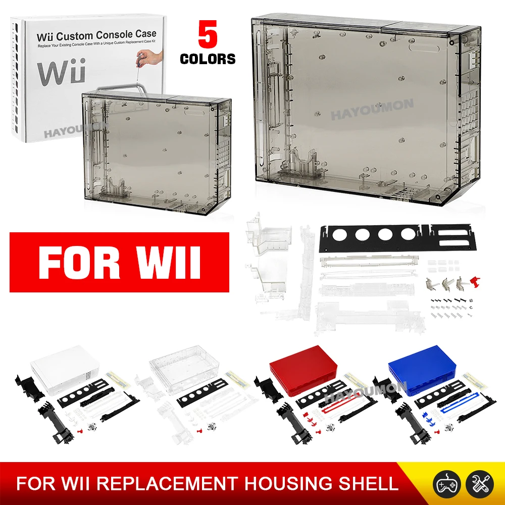 NEW Upgrade TRN Black For WII  - đánh giá và giá Gaming Console Buttons