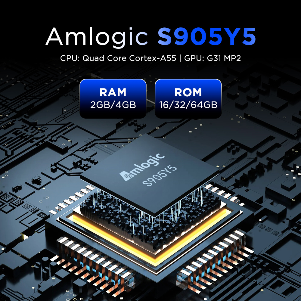 Amlogic S905Y5 Android14.0 4K  - đánh giá và giá Gaming Console For Android Tv