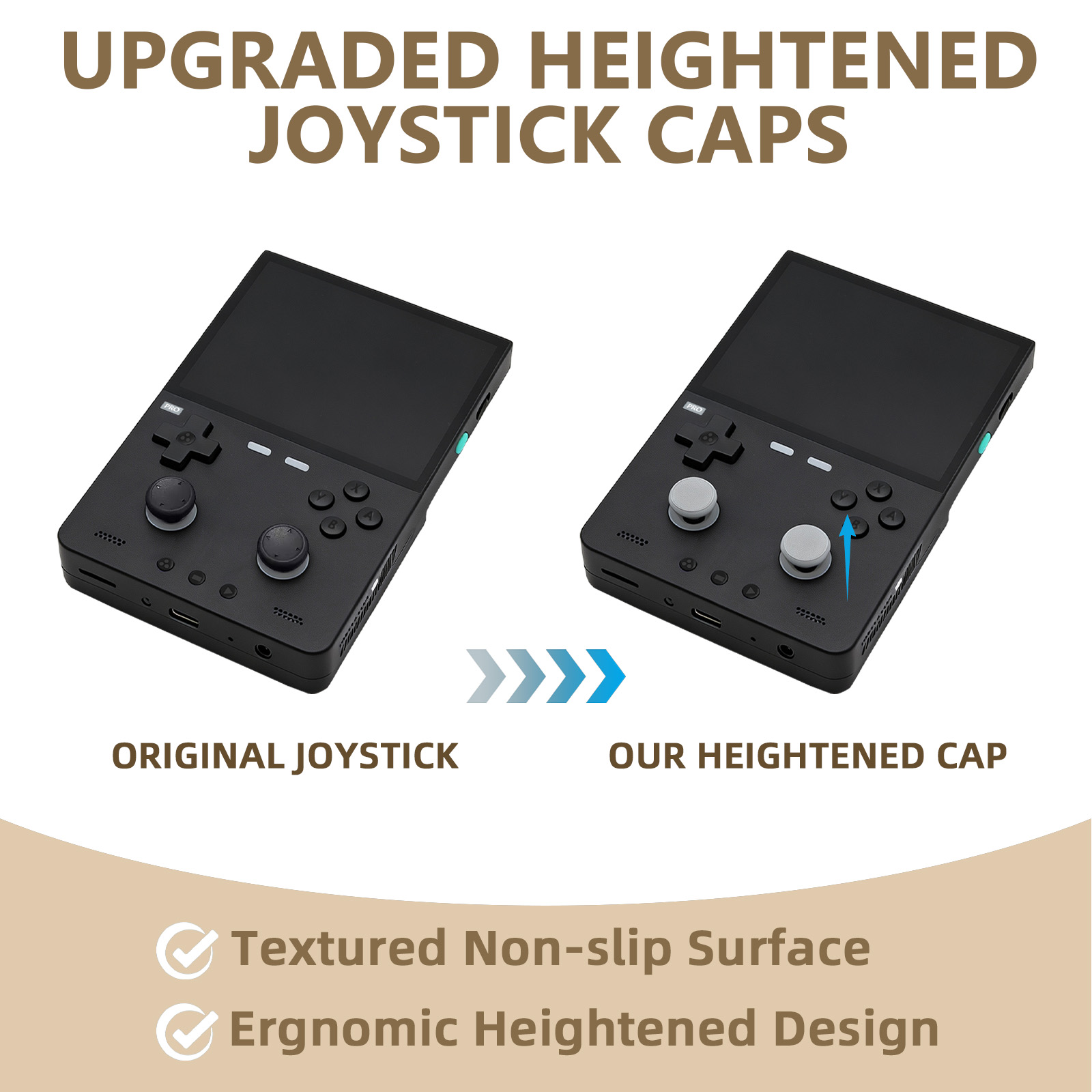 Joystick Cap For TRIMUI BRICK  - đánh giá và giá Gaming Console Buttons