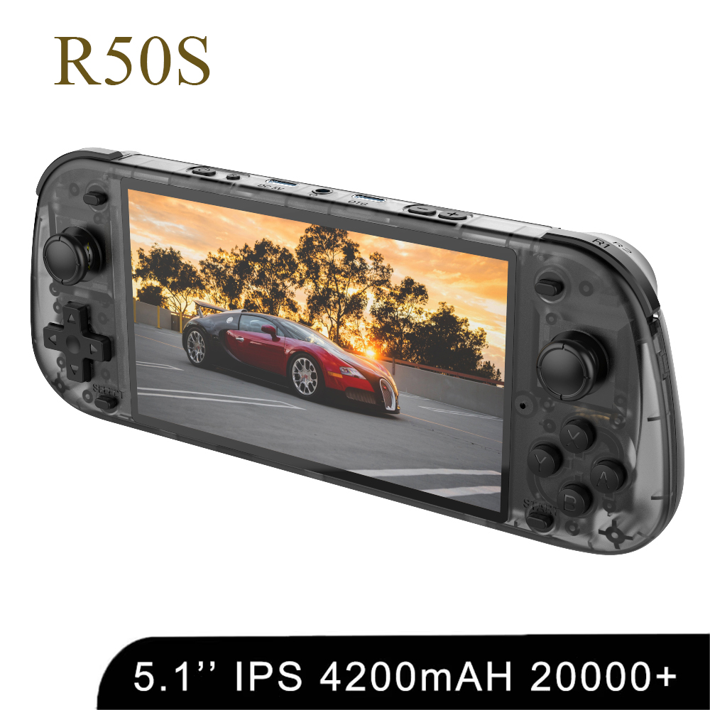 5.1inch New R50S Retro Handhel - đánh giá và giá Gaming Console Linux