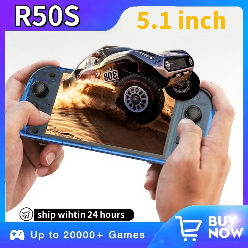 5.1inch New R50S Retro Handhel - đánh giá và giá Gaming Console Linux