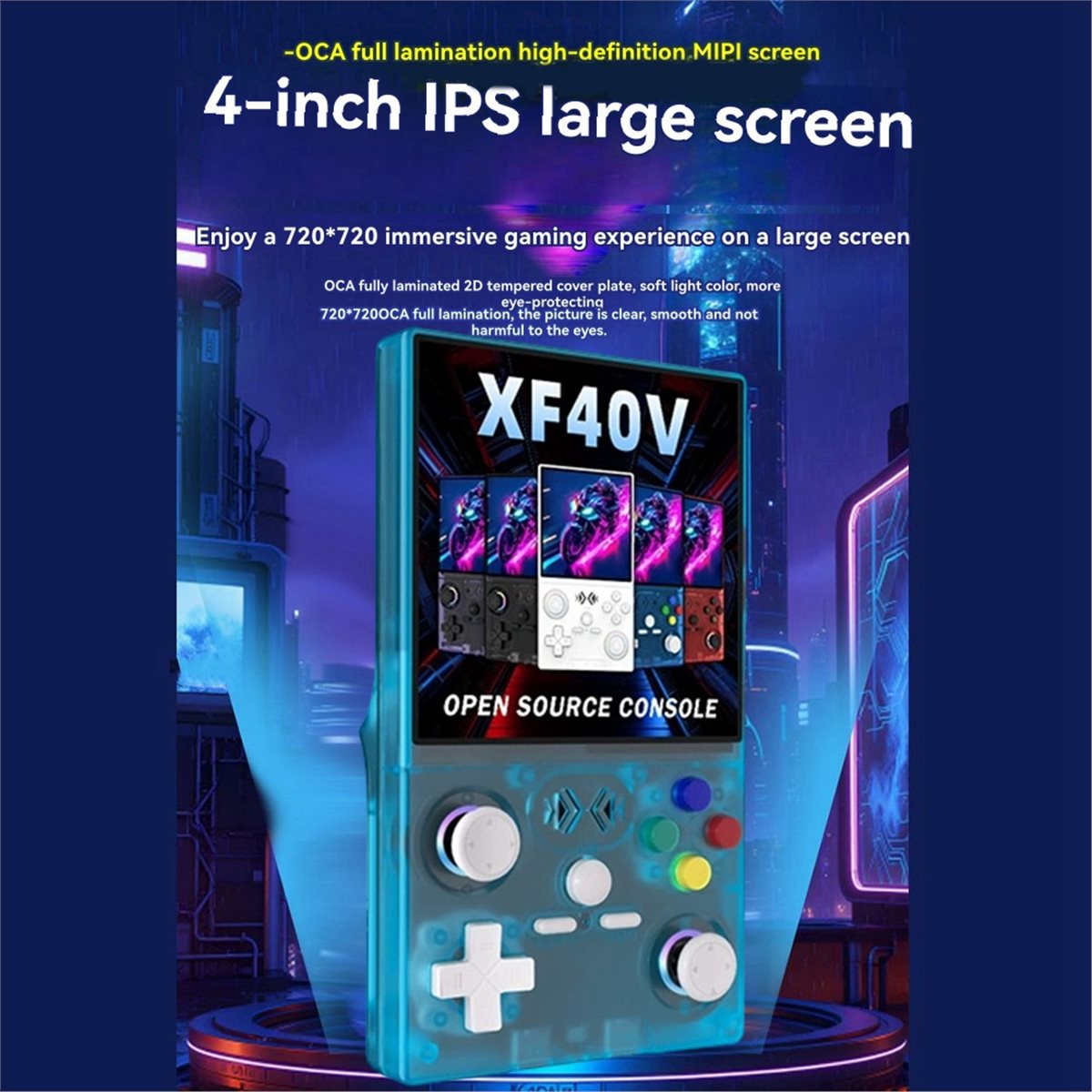 A86G NEW XF40V Retro Handheld  - đánh giá và giá Gaming Console Linux