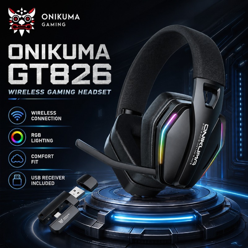 ONIKUMA GT826 Wireless Gaming  - đánh giá và giá Gaming Console Apple